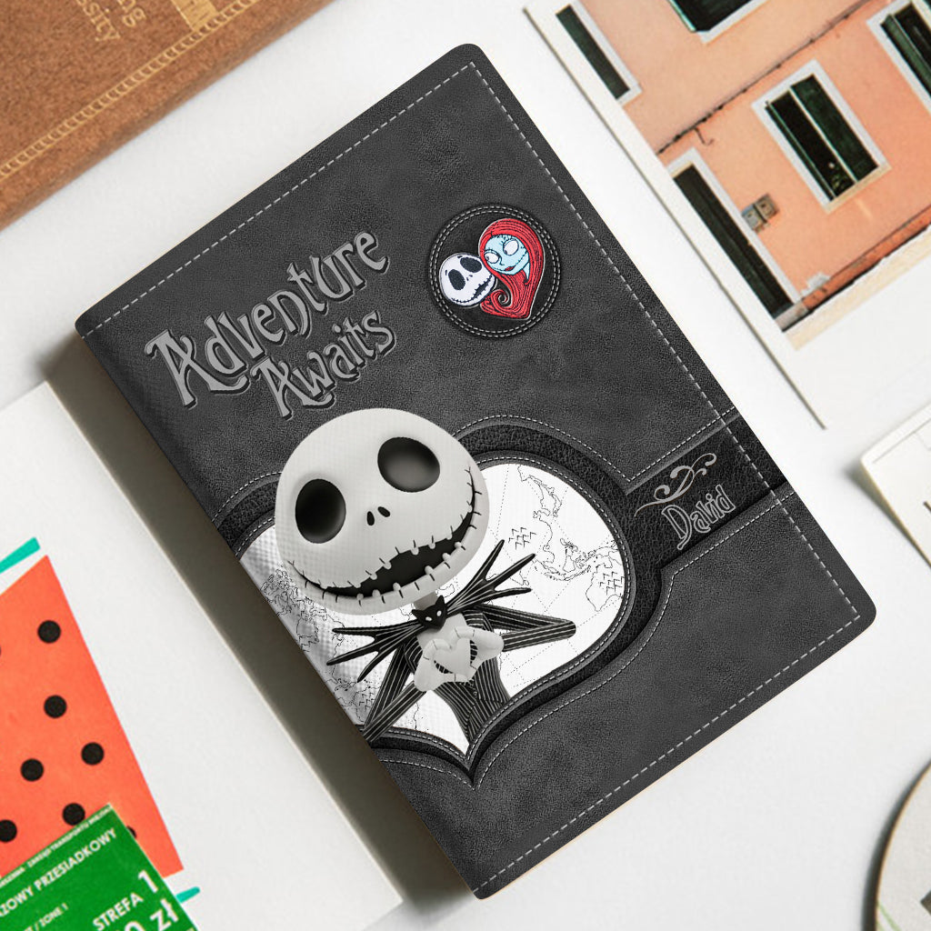 Adventure Awaits - Personalized Nightmare Passport Holder