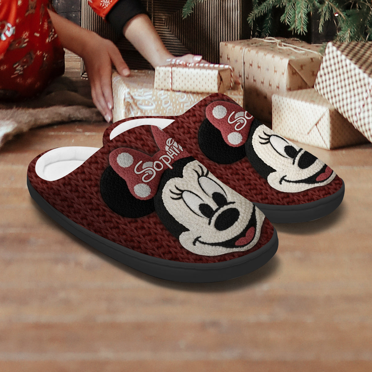 Magical Time - Personalized Mouse Slippers