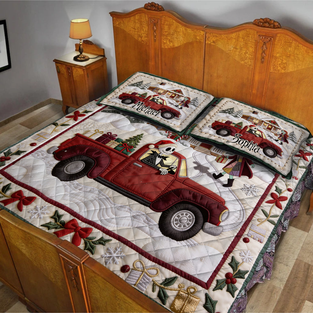 I Love You - Personalized Nightmare Quilt Set