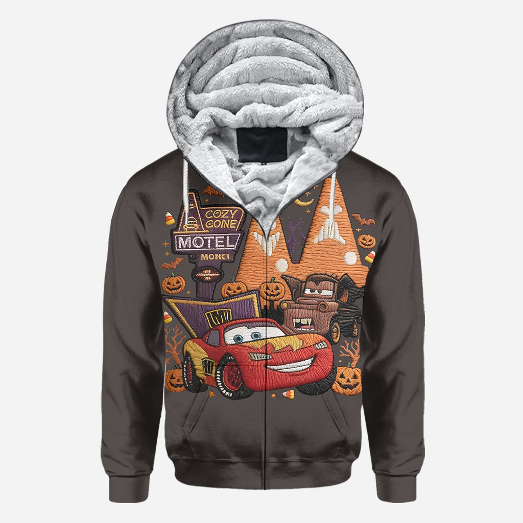 Spooky Halloween Car Friend - Personalized Racing Lover All Over Shirt