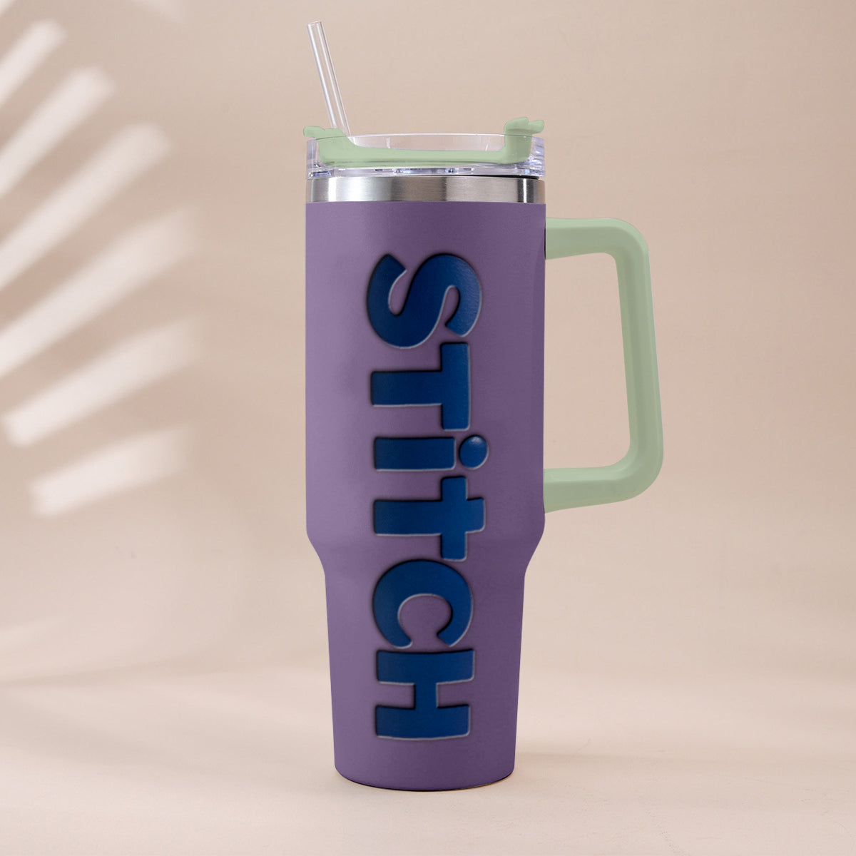 Ohana Tumbler with Charms - Personalized Ohana Tumbler With Handle