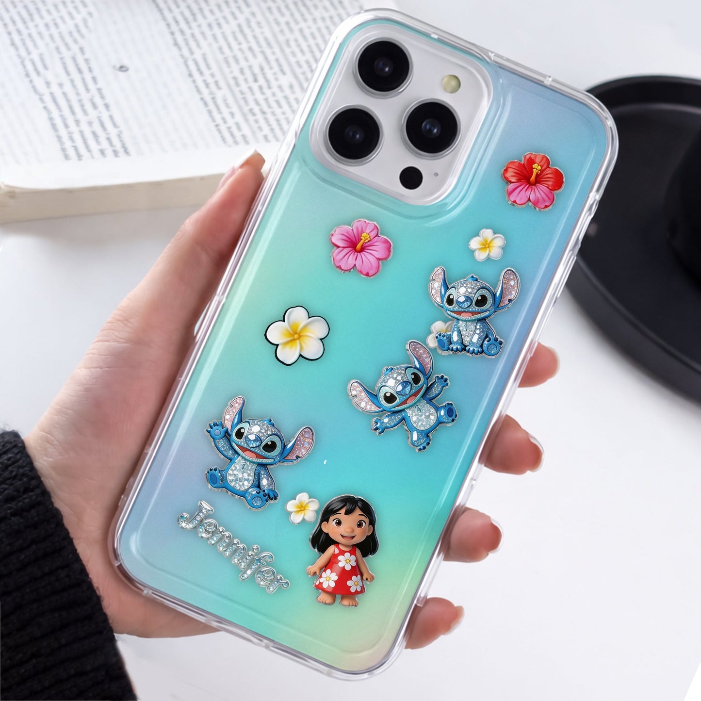 Ohana Means Family - Personalized Ohana Shaker Phone Case