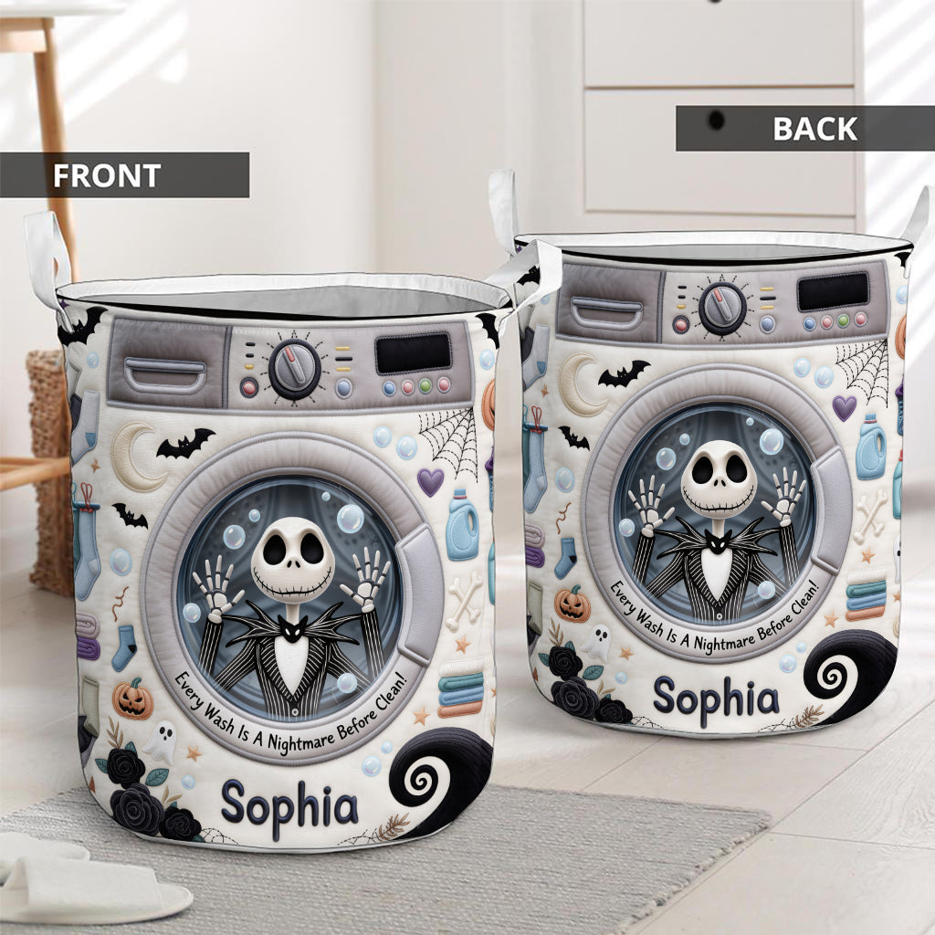 Every Wash Is A Nightmare Before Clean! - Personalized Nightmare Storage Basket