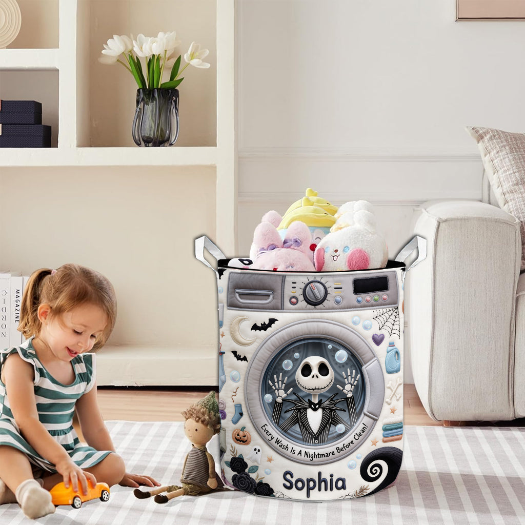 Every Wash Is A Nightmare Before Clean! - Personalized Nightmare Storage Basket