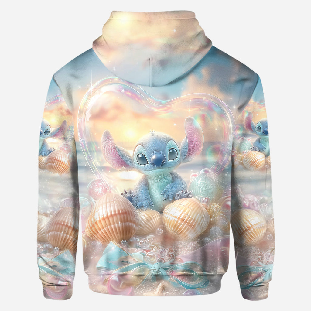 Blue Ohana Summer Vibes - Personalized Ohana All Over Shirt