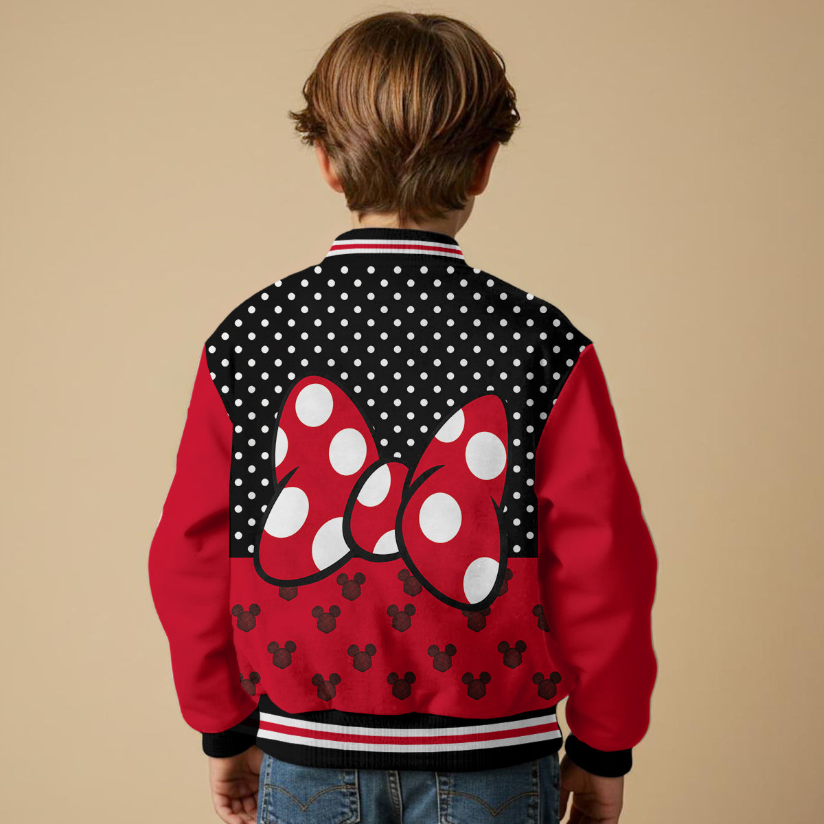 Believe In Magic - Personalized Mouse Varsity Jacket
