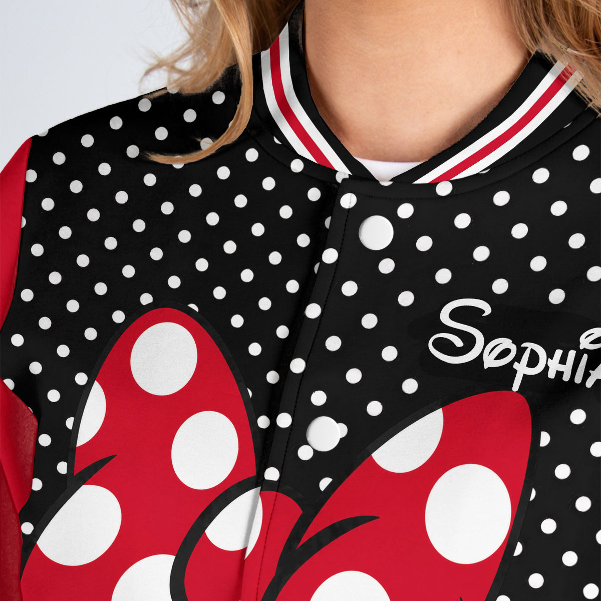 Believe In Magic - Personalized Mouse Varsity Jacket