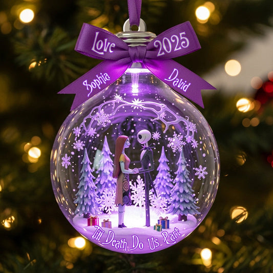 Till Death Do Us Part - Personalized Nightmare Ornament