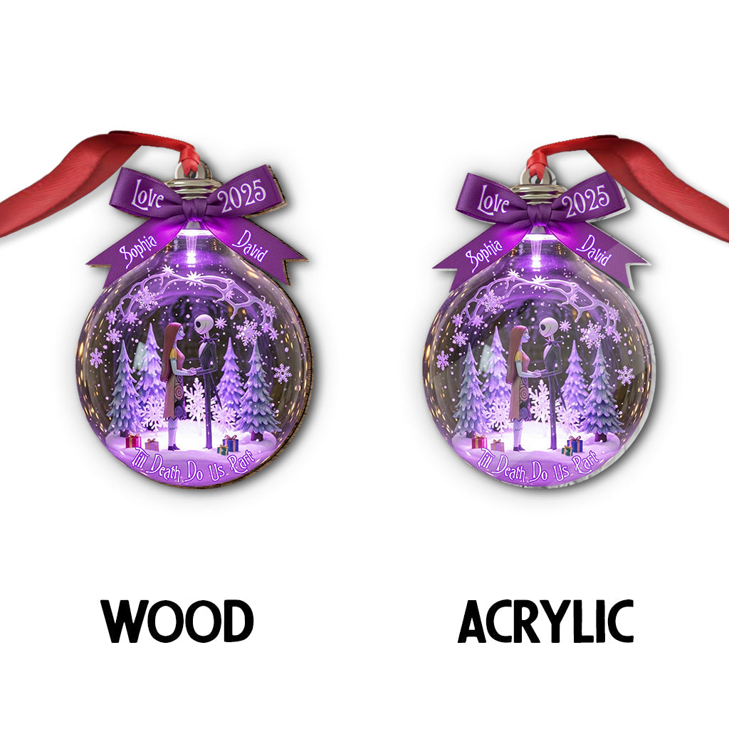 Till Death Do Us Part - Personalized Nightmare Ornament