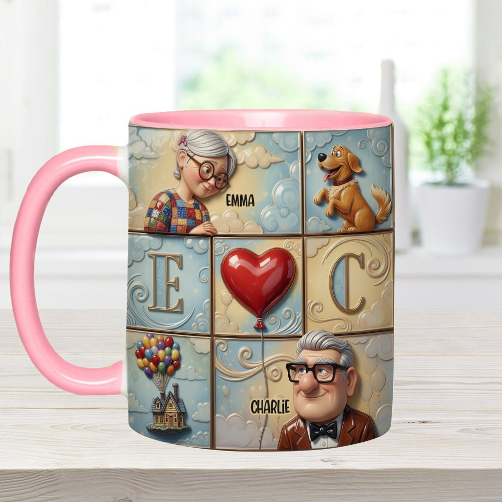 You'll Always Be My Greatest Adventure - Personalized Couple Accent Mug