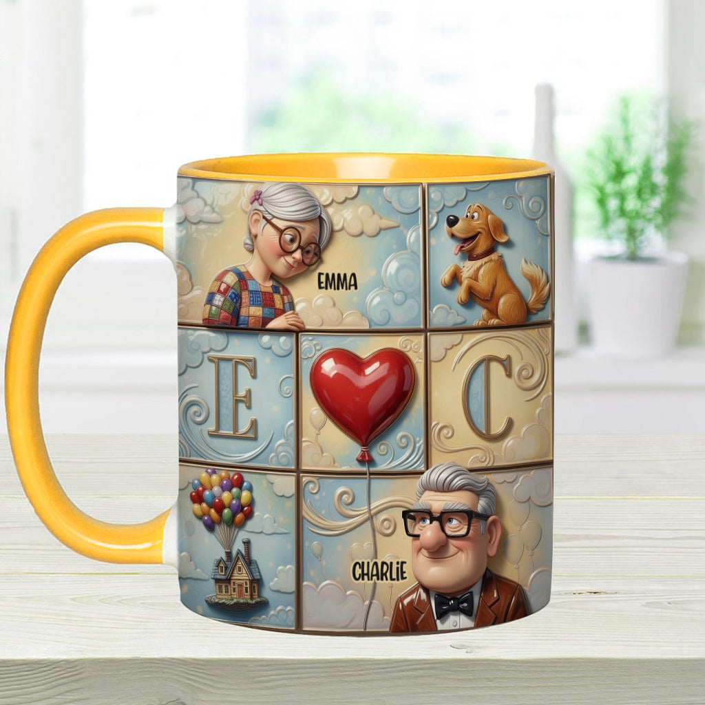 You'll Always Be My Greatest Adventure - Personalized Couple Accent Mug