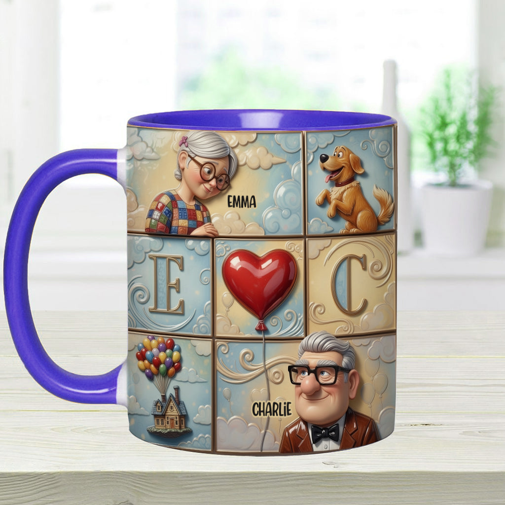 You'll Always Be My Greatest Adventure - Personalized Couple Accent Mug