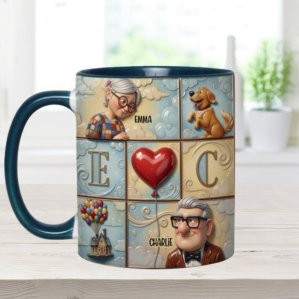 You'll Always Be My Greatest Adventure - Personalized Couple Accent Mug