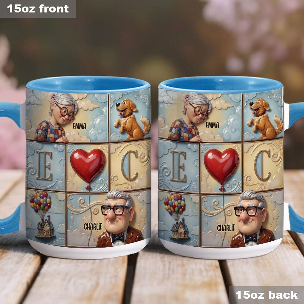 You'll Always Be My Greatest Adventure - Personalized Couple Accent Mug