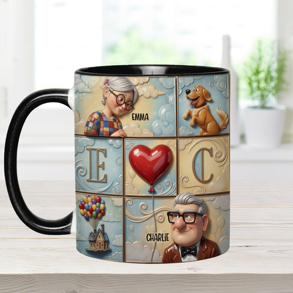 You'll Always Be My Greatest Adventure - Personalized Couple Accent Mug