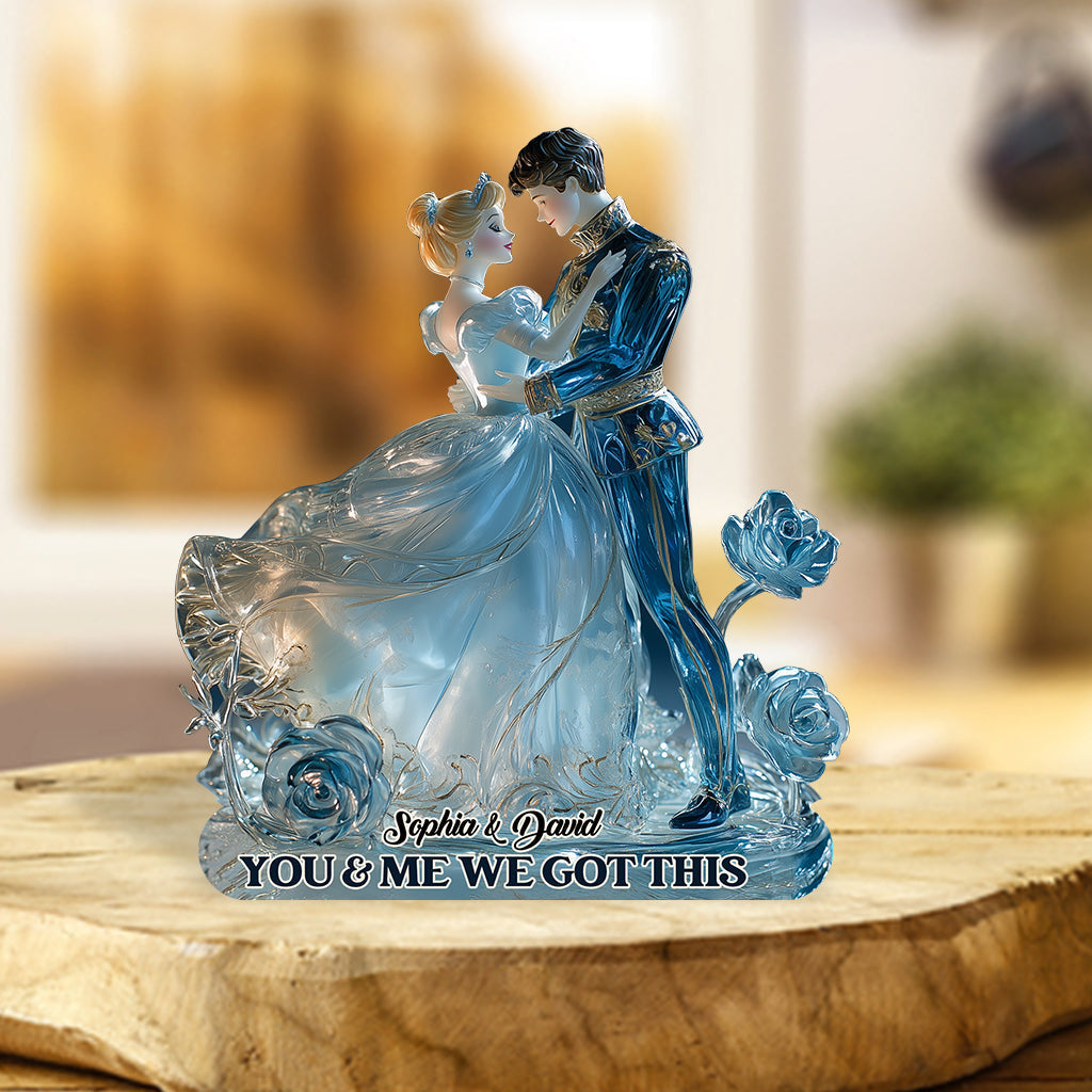 You & Me - Personalized Mouse Custom Shaped Acrylic Plaque