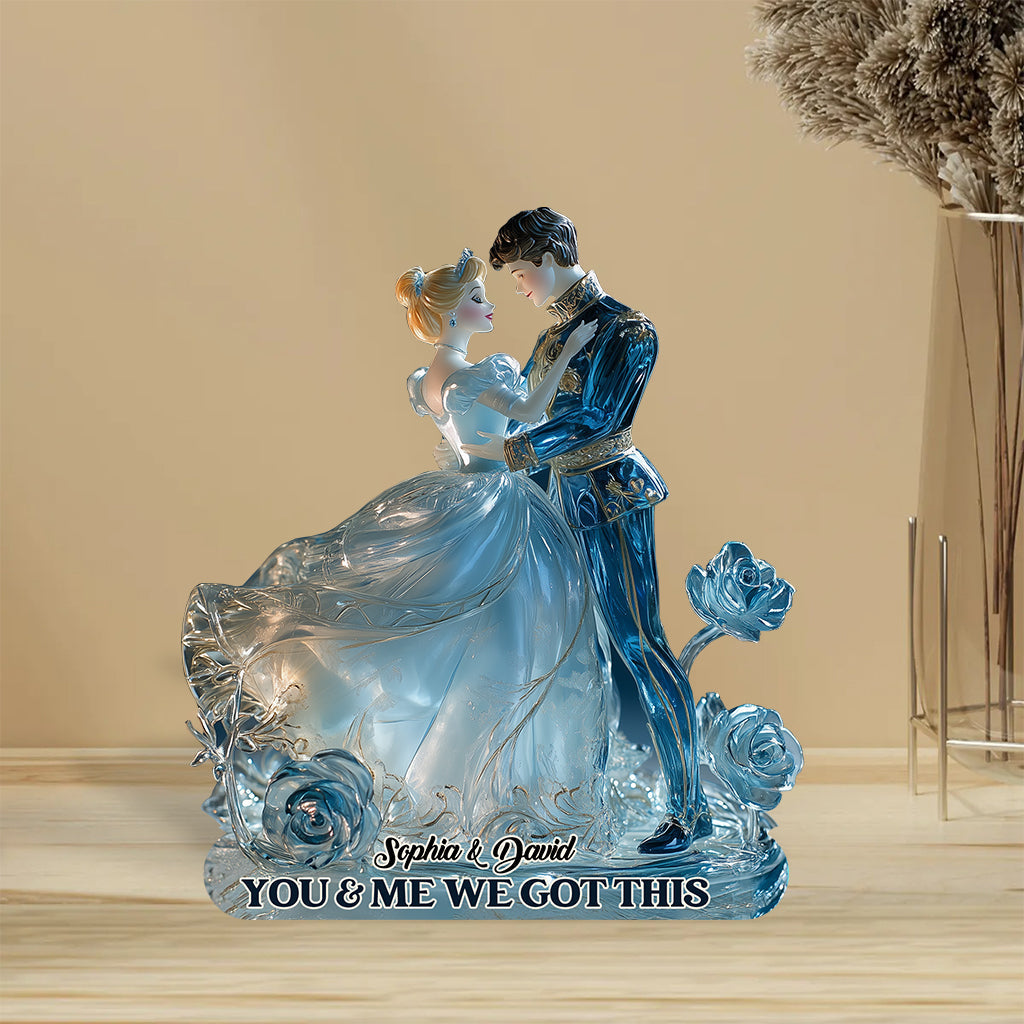 You & Me - Personalized Mouse Custom Shaped Acrylic Plaque