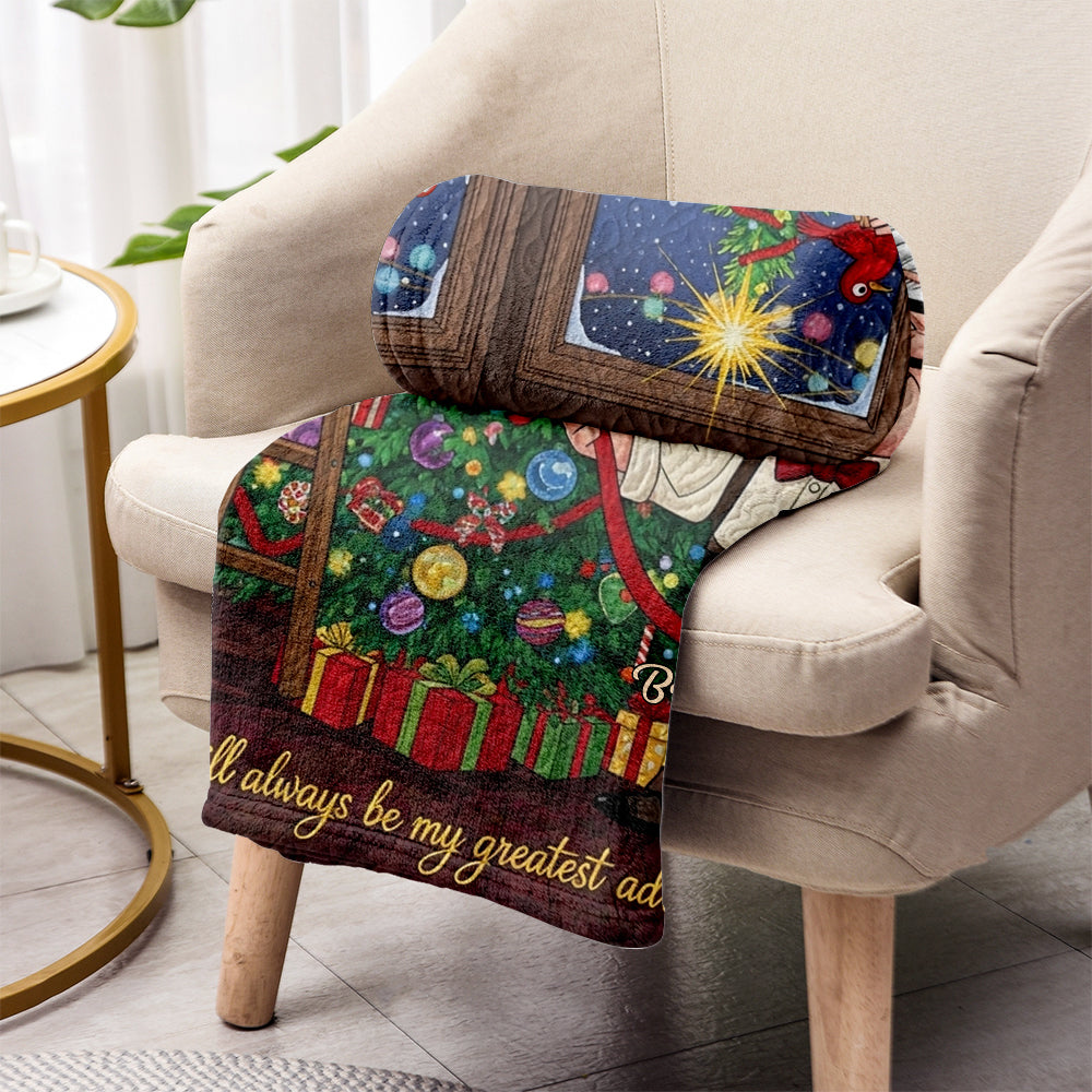 You Are My Greatest Adventure - Personalized Couple Blanket