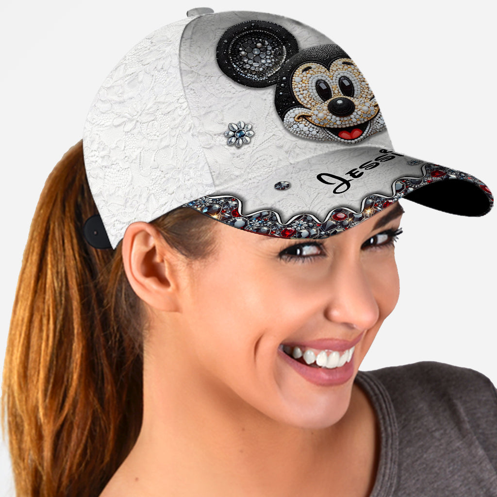 Mouse Ears Kind Of Girl - Personalized Mouse Classic Cap