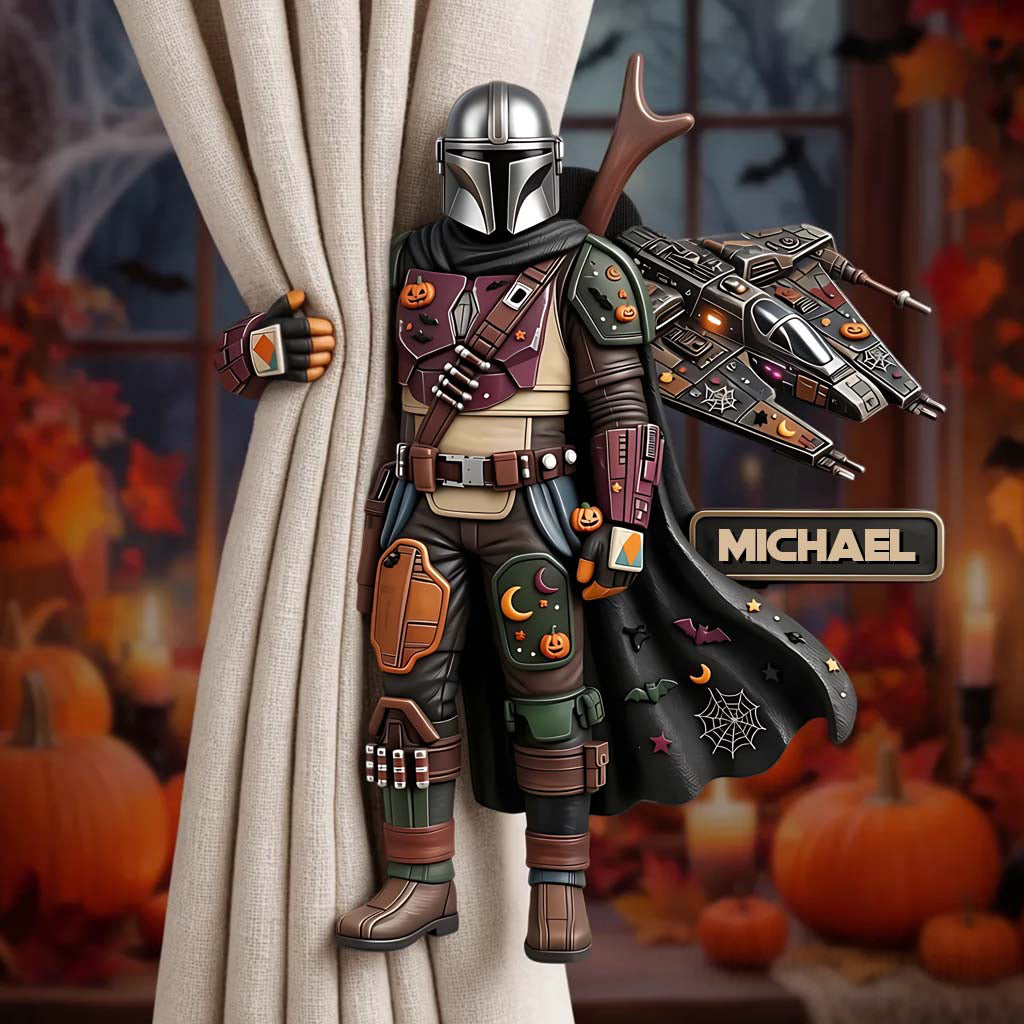 Halloween Time - Personalized The Force Curtain Tieback