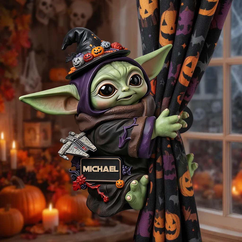 Halloween Time - Personalized The Force Curtain Tieback