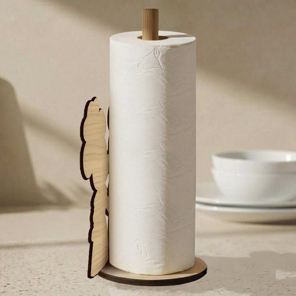 Our Kitchen Perfect Couple Gift - Personalized Mouse Paper Towel Stand