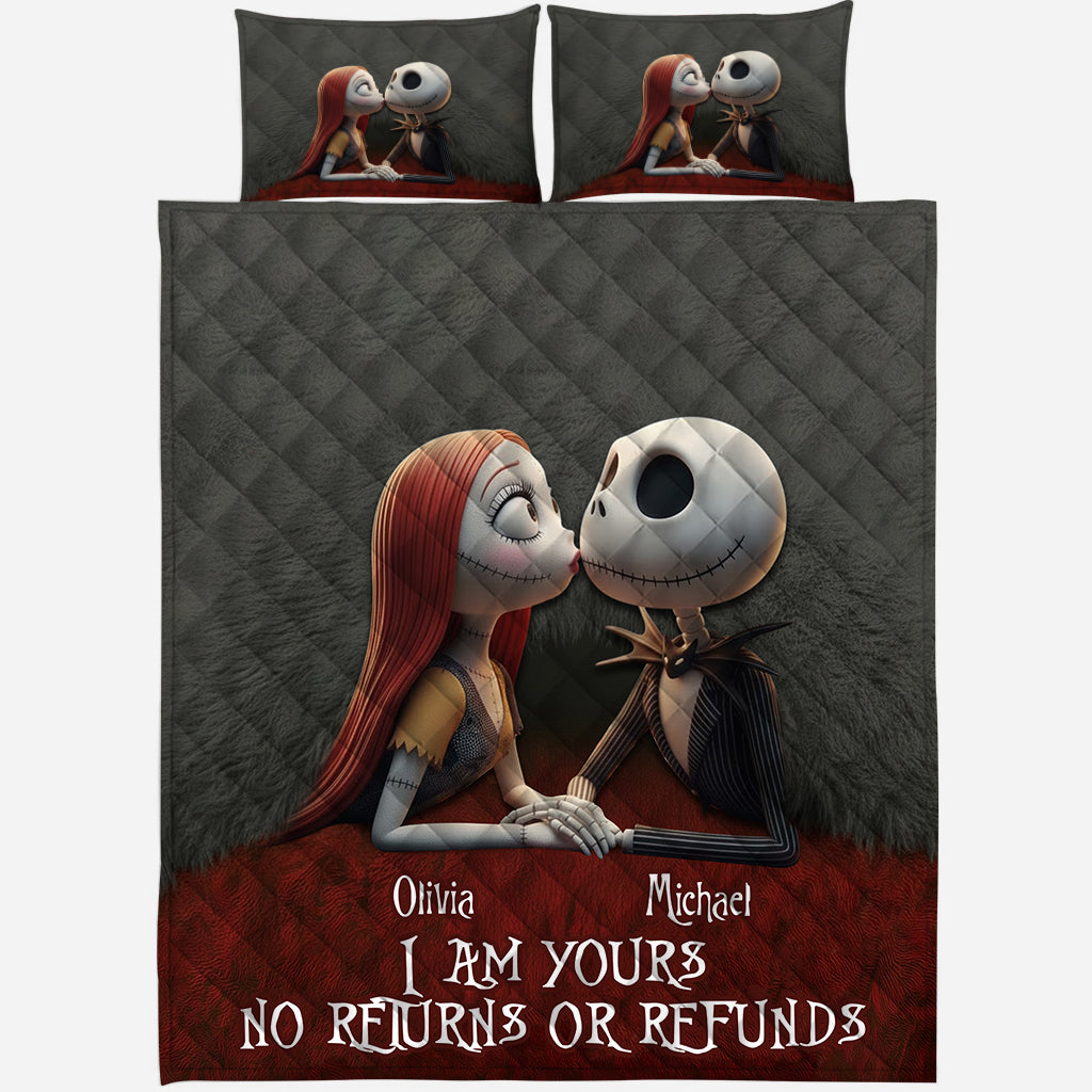 I Am Yours - Personalized Nightmare Quilt Set
