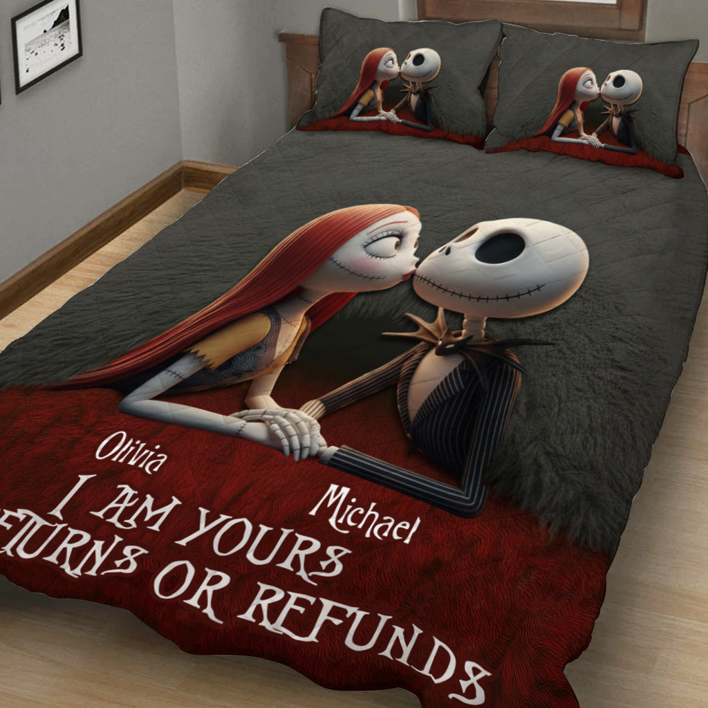 I Am Yours - Personalized Nightmare Quilt Set