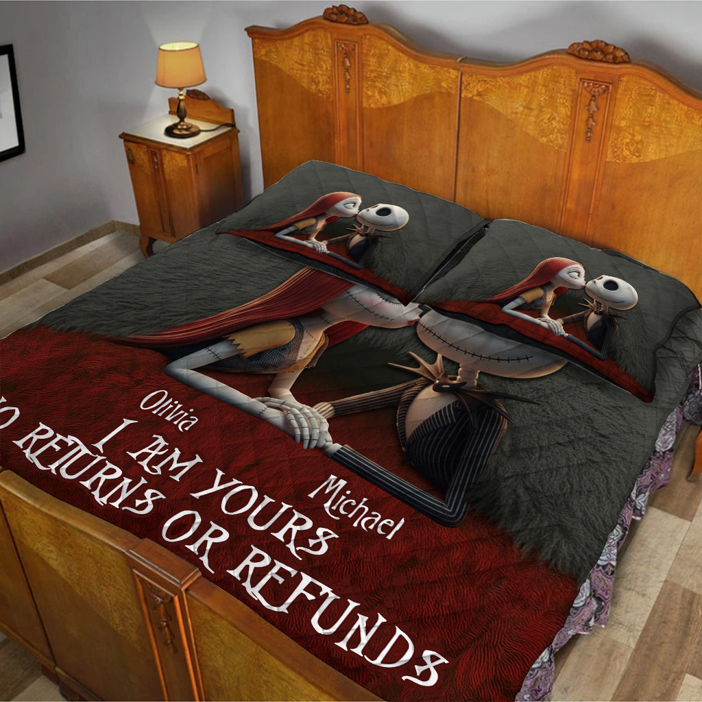 I Am Yours - Personalized Nightmare Quilt Set