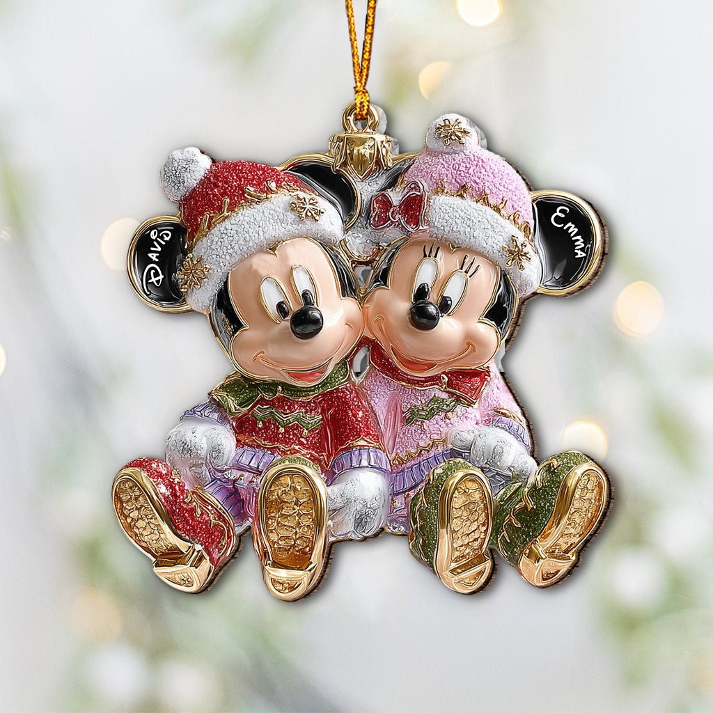 You & Me We Got This - Personalized Mouse Ornament