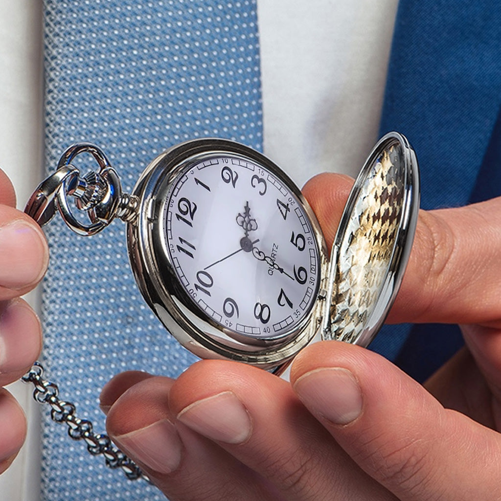 You'll Always Be My Greatest Adventure - Personalized Mouse Pocket Watch