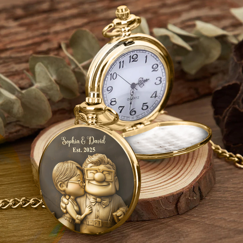 You'll Always Be My Greatest Adventure - Personalized Mouse Pocket Watch