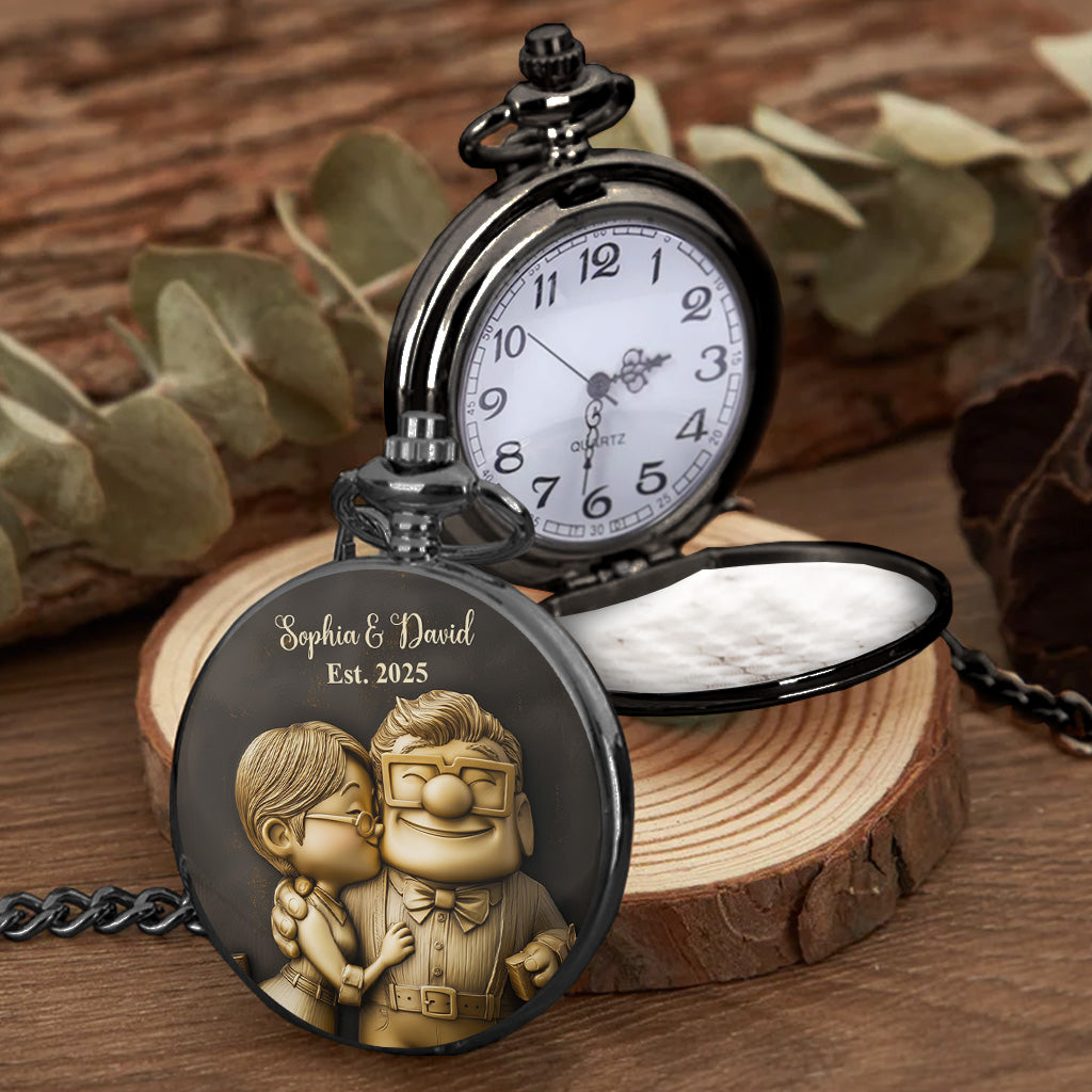 You'll Always Be My Greatest Adventure - Personalized Mouse Pocket Watch