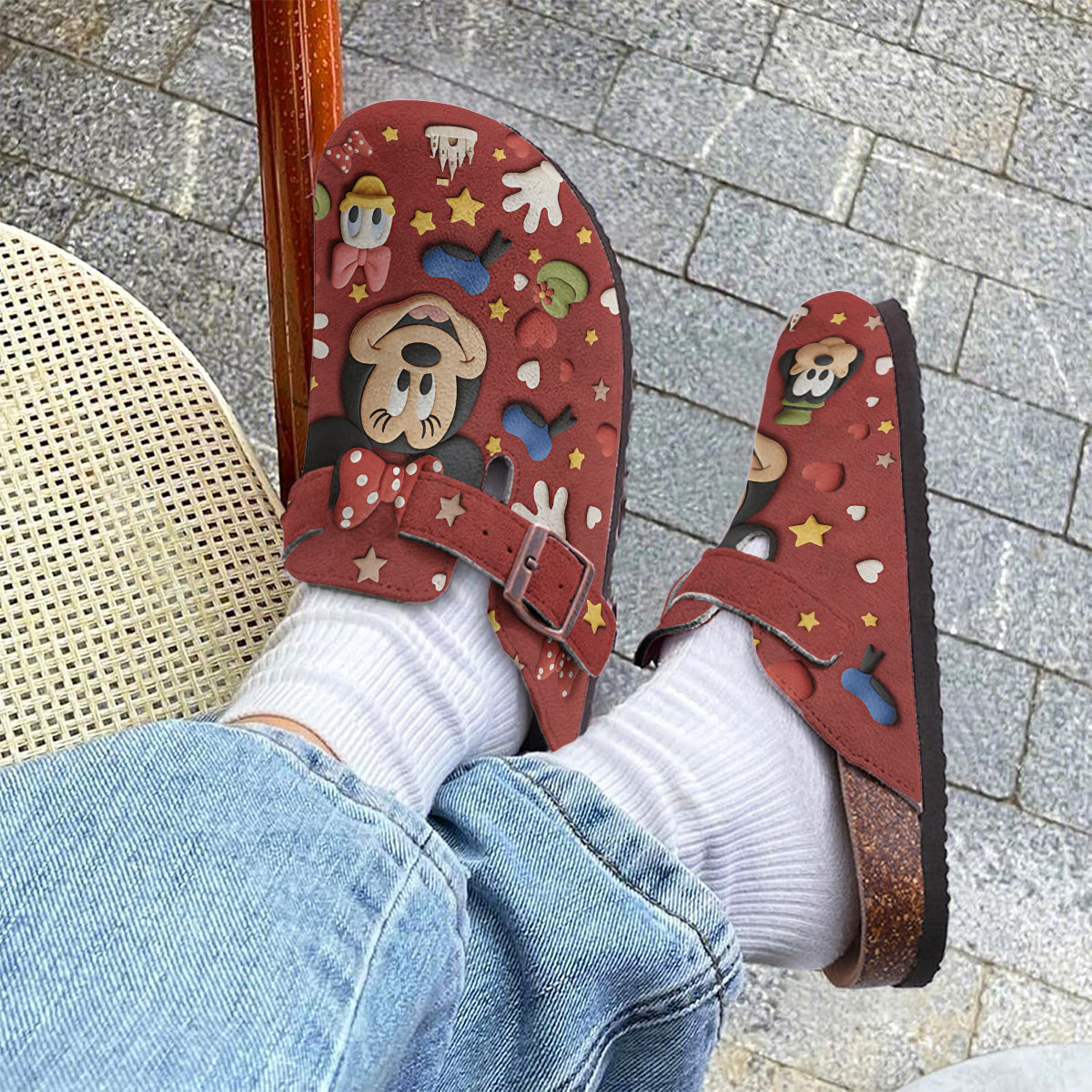 Magical World - Personalized Mouse Clogs With Arch Support