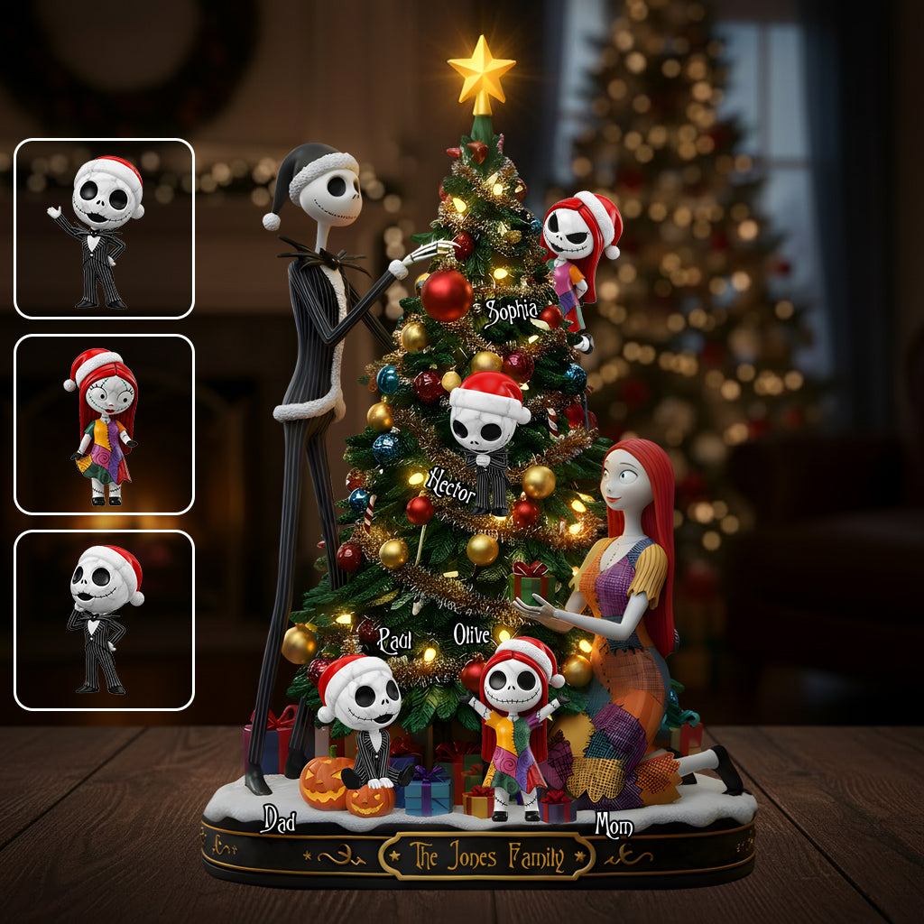 Our Family - Personalized Nightmare Custom Shaped Acrylic Plaque