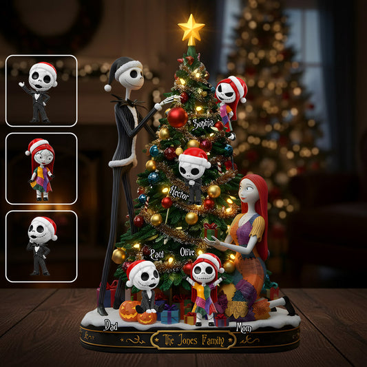 Our Family - Personalized Nightmare Custom Shaped Acrylic Plaque