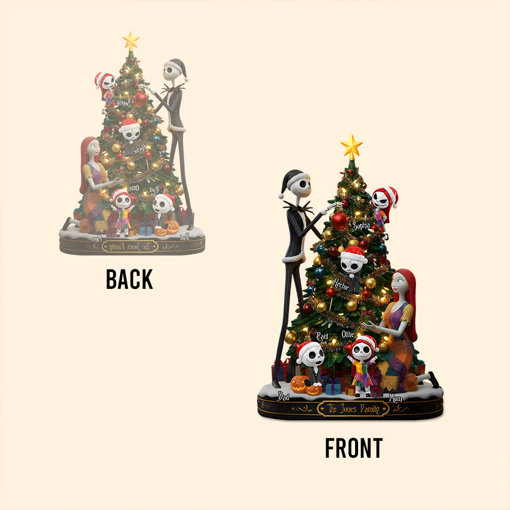 Our Family - Personalized Nightmare Custom Shaped Acrylic Plaque