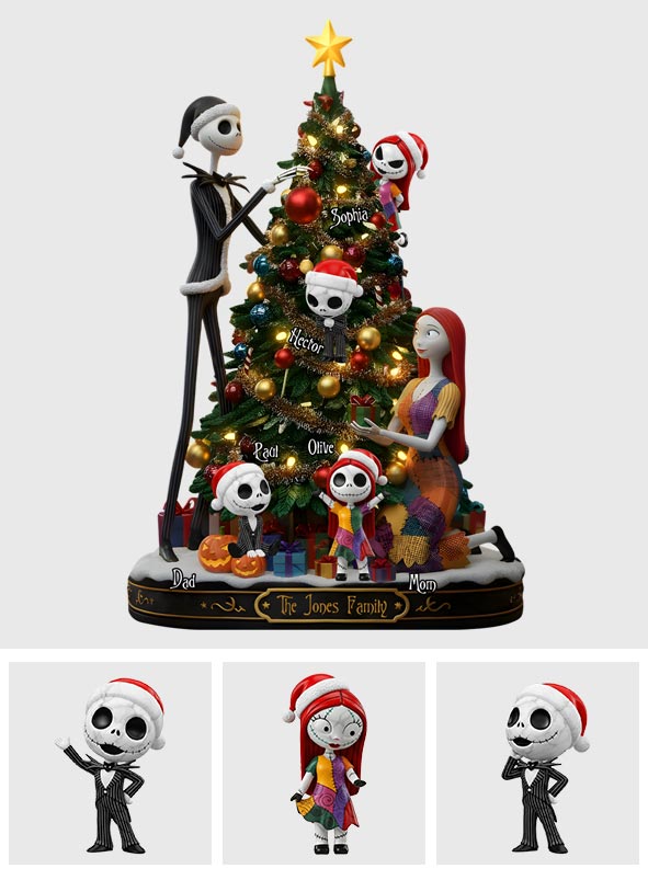 Our Family - Personalized Nightmare Custom Shaped Acrylic Plaque