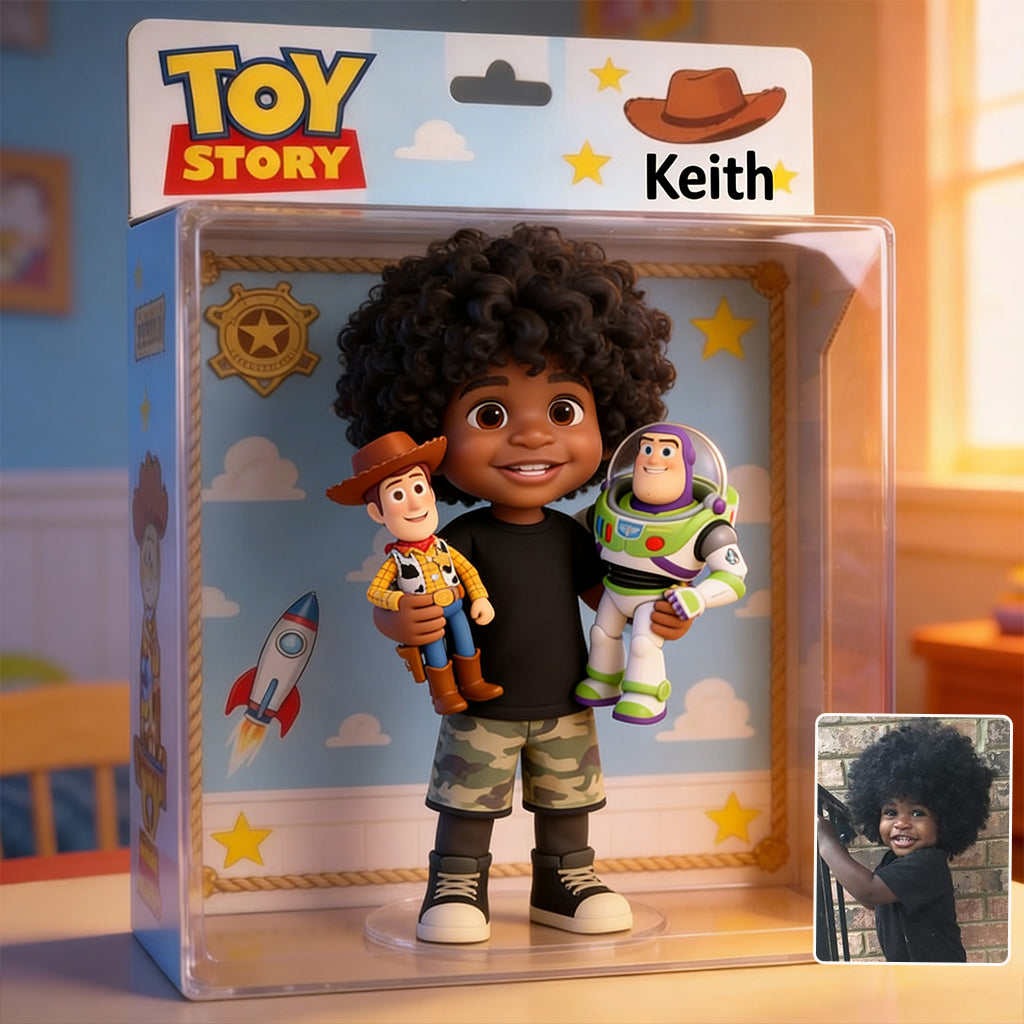 The Story Of Toys - Personalized Movie For Kids Acrylic Display Box