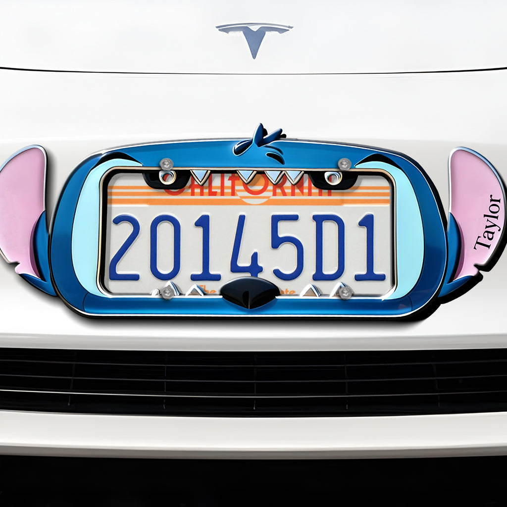 Aloha - Personalized Ohana License Plate Frames