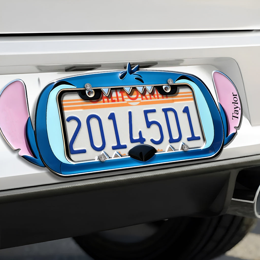 Aloha - Personalized Ohana License Plate Frames
