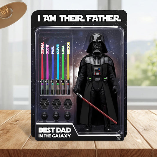I Am Your Father, Father's Day Gift For Dad/ Husband... - Personalized The Force Custom Shaped Acrylic Plaque
