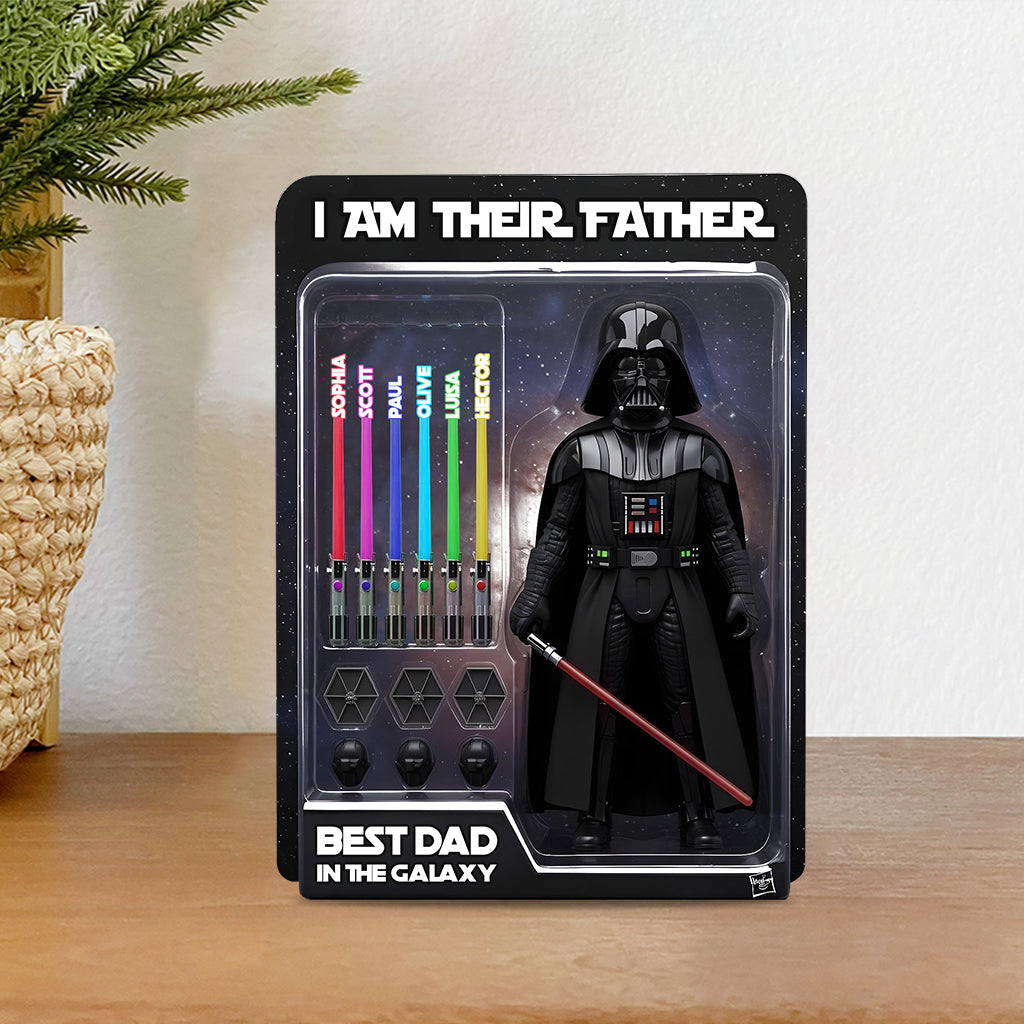 I Am Your Father, Father's Day Gift For Dad/ Husband... - Personalized The Force Custom Shaped Acrylic Plaque