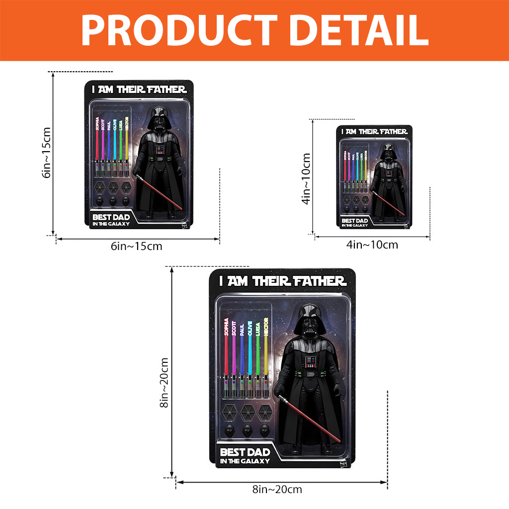 I Am Your Father, Father's Day Gift For Dad/ Husband... - Personalized The Force Custom Shaped Acrylic Plaque