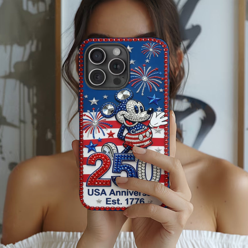 250 Anniversary - Personalized Mouse Full Print Phone Case