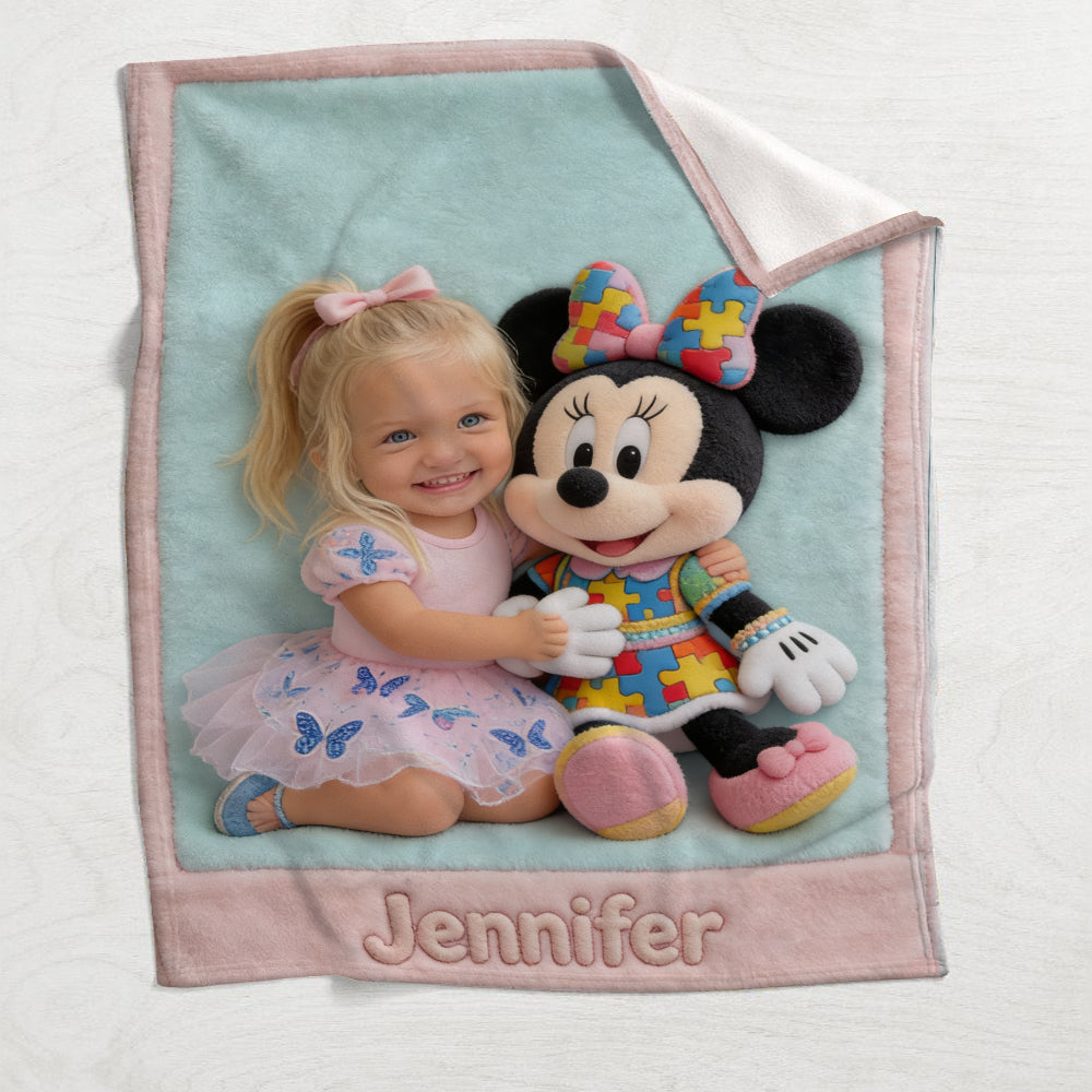 Special Friends - Personalized Autism Awareness Blanket