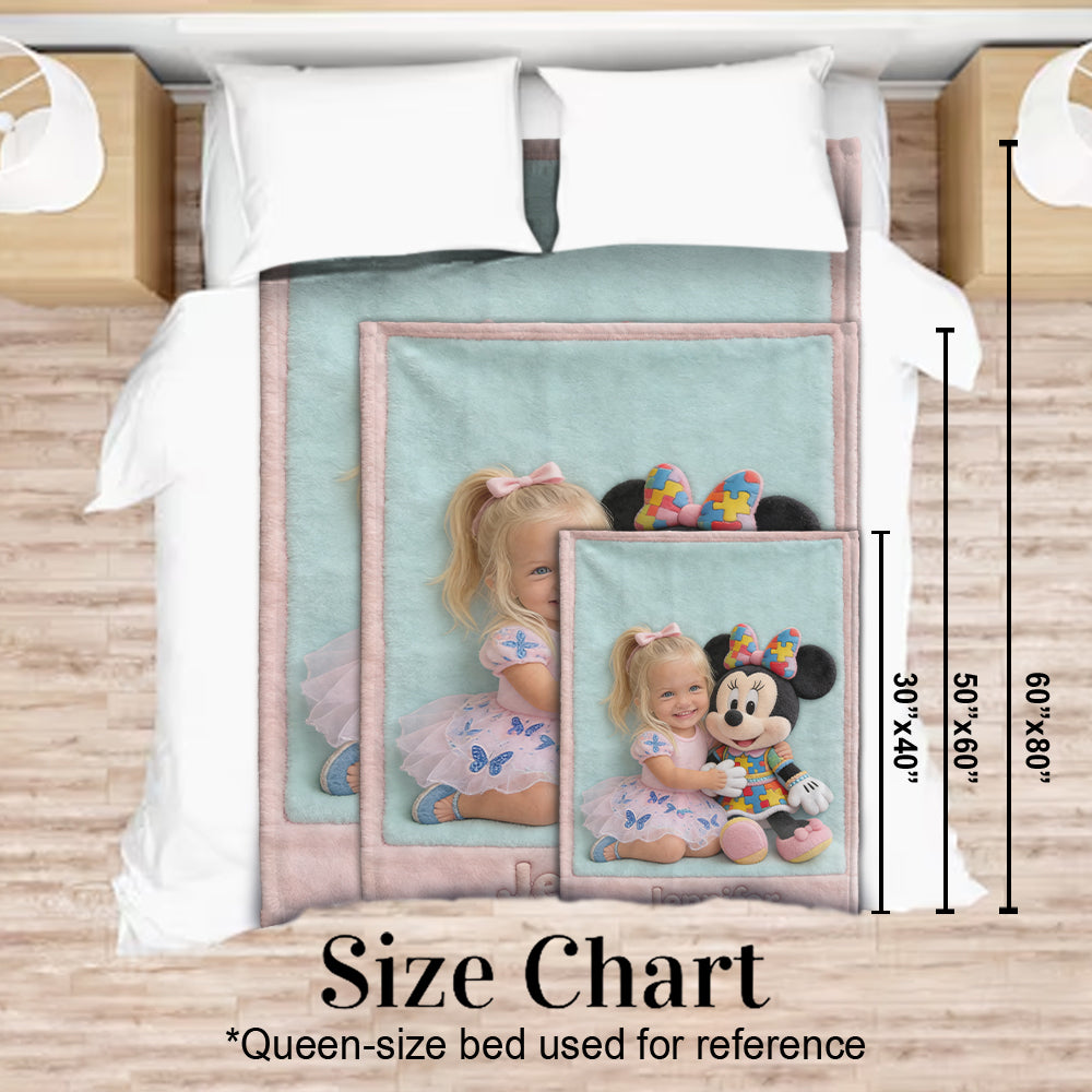 Special Friends - Personalized Autism Awareness Blanket