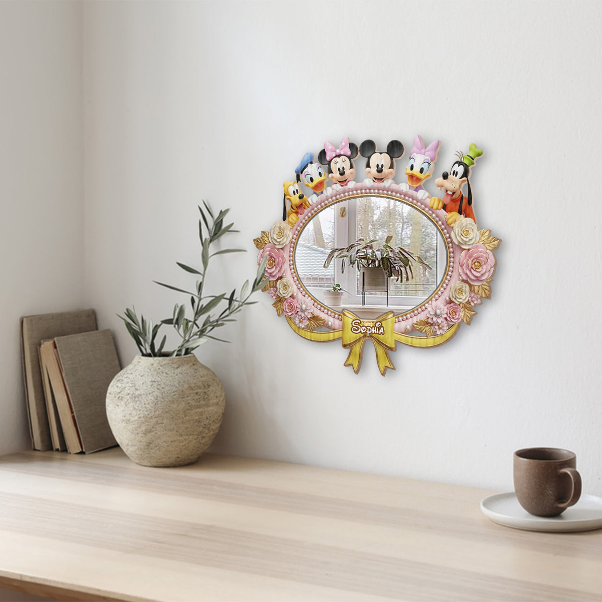 Magical Day - Personalized Mouse Wall Hanging Mirror
