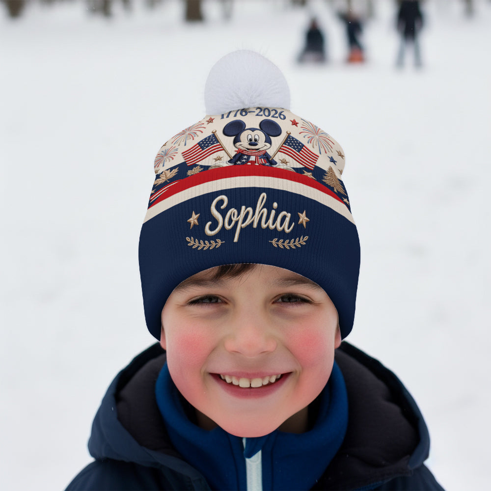 250 Anniversary - Personalized Mouse Beanie Hat