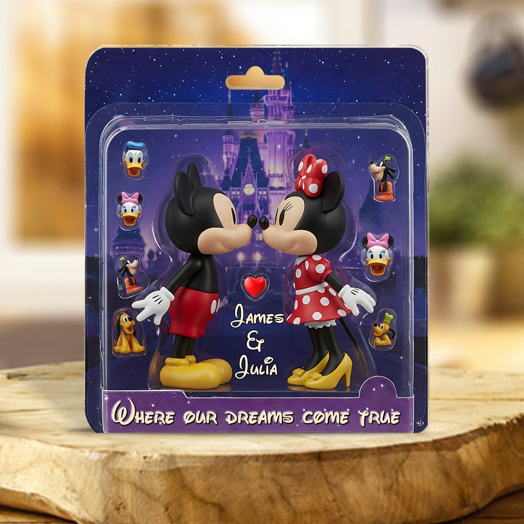 Happily Ever After - Personalized Mouse Custom Shaped Acrylic Plaque